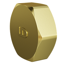 Заглушка DN32 (1 1/4") ВР латунь
